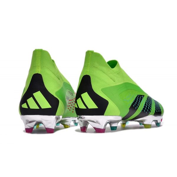 Botines adidas Predator Accuracy + FG Verde Negro