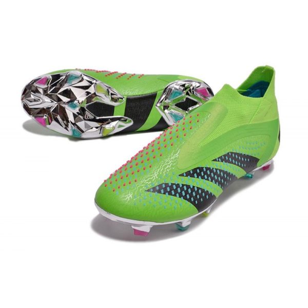 Botines adidas Predator Accuracy + FG Verde Negro