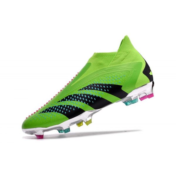 Botines adidas Predator Accuracy + FG Verde Negro
