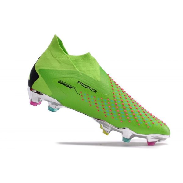 Botines adidas Predator Accuracy + FG Verde Negro
