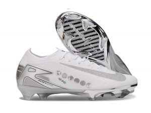 Nike Air Zoom Mercurial Vapor XVI Elite FG Blanco Plateado