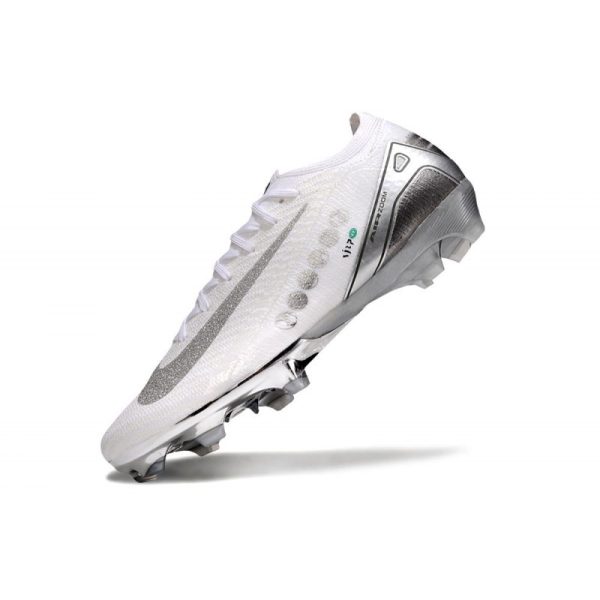 Nike Air Zoom Mercurial Vapor XVI Elite FG Blanco Plateado