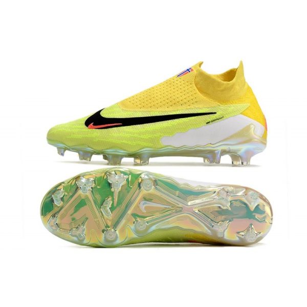 Nike Bota Phantom GX Elite DF FG Amarillo Verde Negro