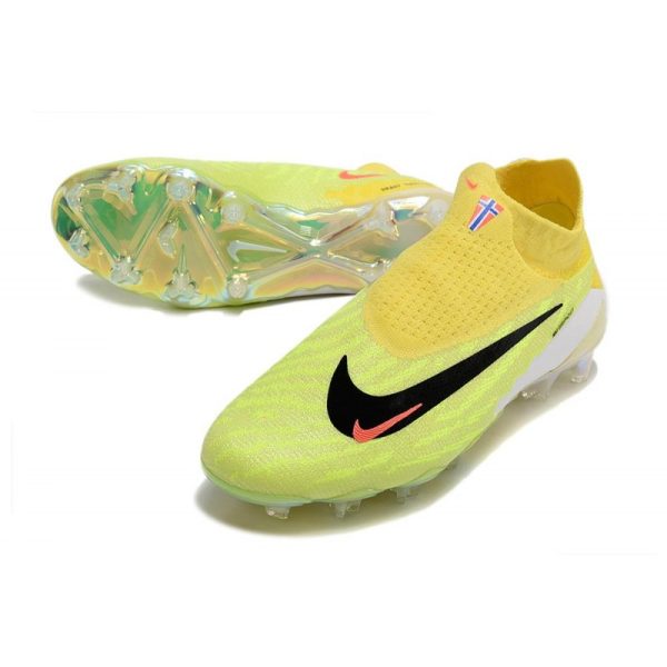 Nike Bota Phantom GX Elite DF FG Amarillo Verde Negro