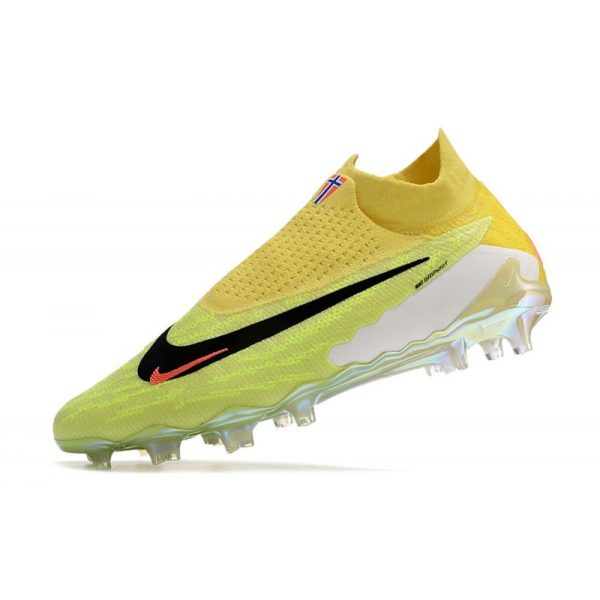 Nike Bota Phantom GX Elite DF FG Amarillo Verde Negro