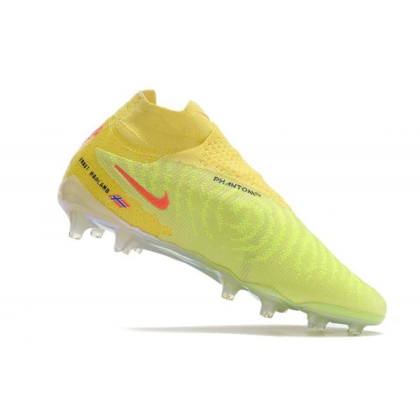 Nike Bota Phantom GX Elite DF FG Amarillo Verde Negro