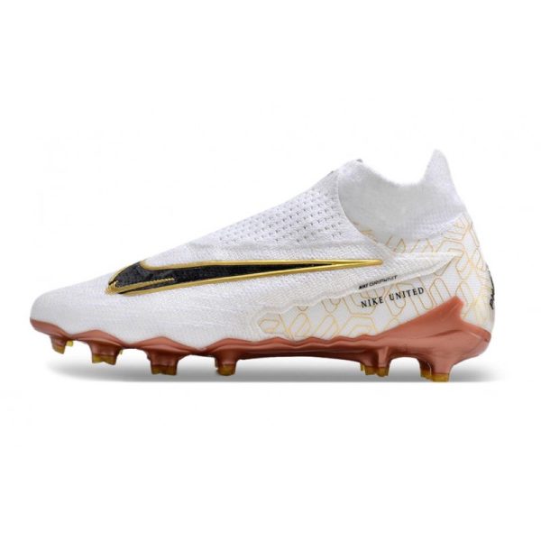 Nike Bota Phantom GX Elite DF FG Blanco Oro