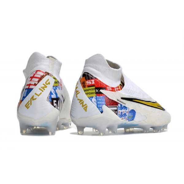 Nike Bota Phantom GX Elite DF FG Blanco Oro