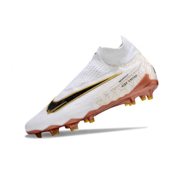 Nike Bota Phantom GX Elite DF FG Blanco Oro