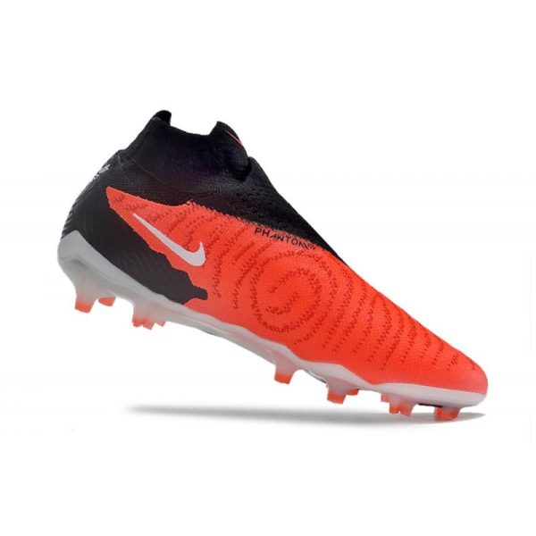 Nike Bota Phantom GX Elite DF FG Carmesí Vivo Negro Blanco