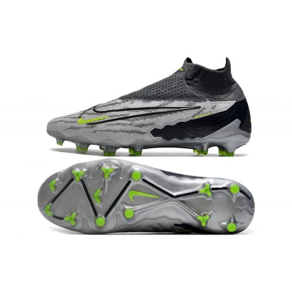 Nike Bota Phantom GX Elite DF FG Gris Negro