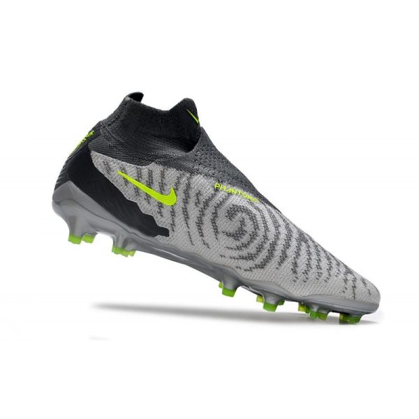 Nike Bota Phantom GX Elite DF FG Gris Negro
