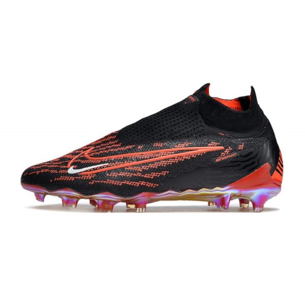 Nike Bota Phantom GX Elite DF FG Negro Carmesí Blanco