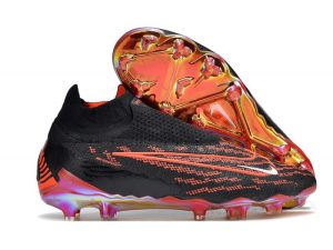 Botas de Fútbol Nike Phantom GX Elite DF FG Negro Carmesí Blanco