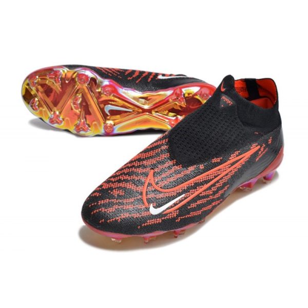 Nike Bota Phantom GX Elite DF FG Negro Carmesí Blanco