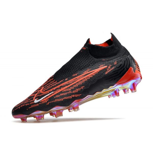 Nike Bota Phantom GX Elite DF FG Negro Carmesí Blanco