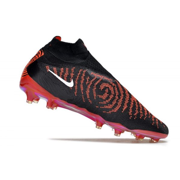 Nike Bota Phantom GX Elite DF FG Negro Carmesí Blanco