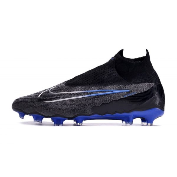 Nike Bota Phantom GX Elite DF FG Negro Cromo Hyper Royal