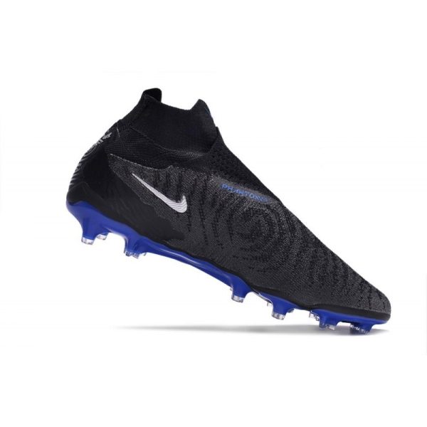 Nike Bota Phantom GX Elite DF FG Negro Cromo Hyper Royal