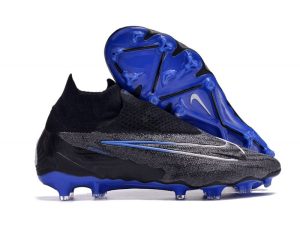 Botas de Fútbol Nike Phantom GX Elite DF FG Negro Cromo Hyper Royal