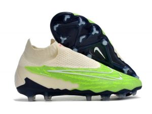 Botas de Fútbol Nike Phantom GX Elite DF FG Verde Blanco