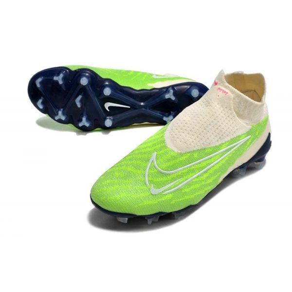 Nike Bota Phantom GX Elite DF FG Verde Blanco