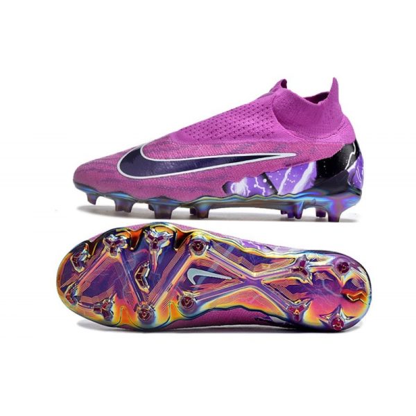 Nike Bota Phantom GX Elite DF FG Violeta Negro