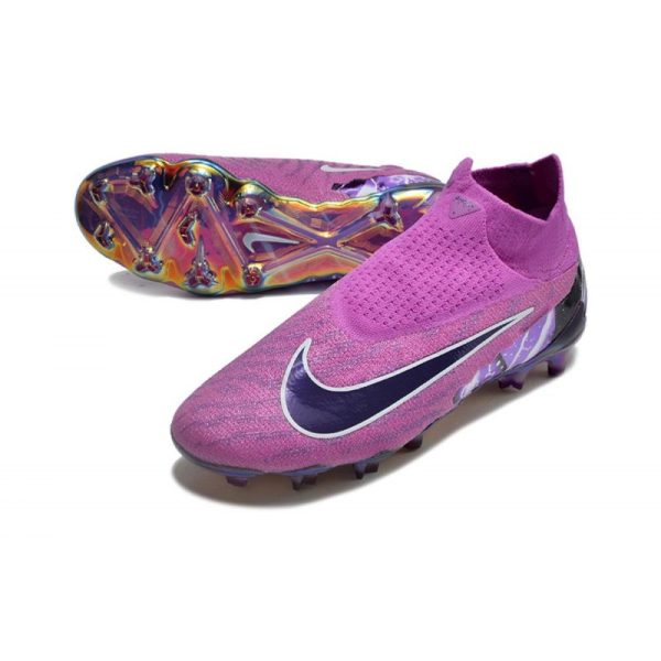 Nike Bota Phantom GX Elite DF FG Violeta Negro
