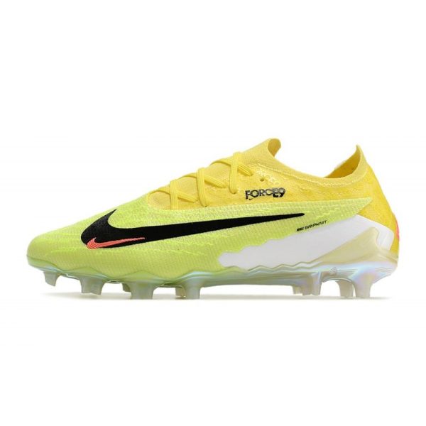Nike Phantom GX Elite FG Bota de Futbol Amarillo Verde Negro