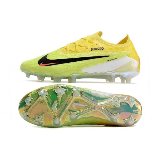 Nike Phantom GX Elite FG Bota de Futbol Amarillo Verde Negro
