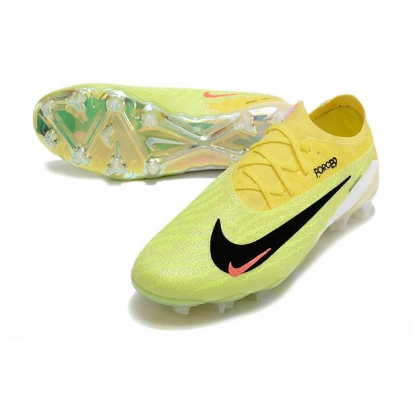 Nike Phantom GX Elite FG Bota de Futbol Amarillo Verde Negro