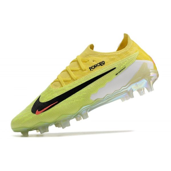 Nike Phantom GX Elite FG Bota de Futbol Amarillo Verde Negro