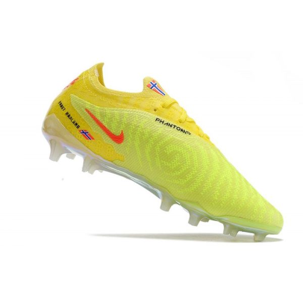 Nike Phantom GX Elite FG Bota de Futbol Amarillo Verde Negro