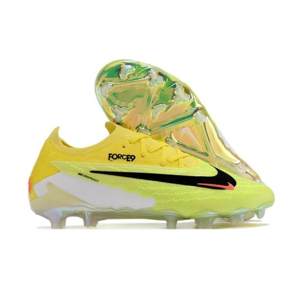 Botas de Fútbol Nike Phantom GX Elite FG Amarillo Verde Negro
