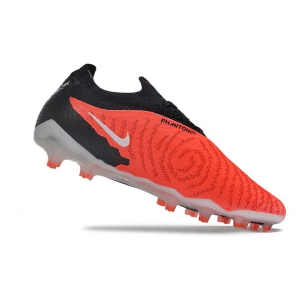 Nike Phantom GX Elite FG Bota de Futbol Carmesí Vivo Negro Blanco