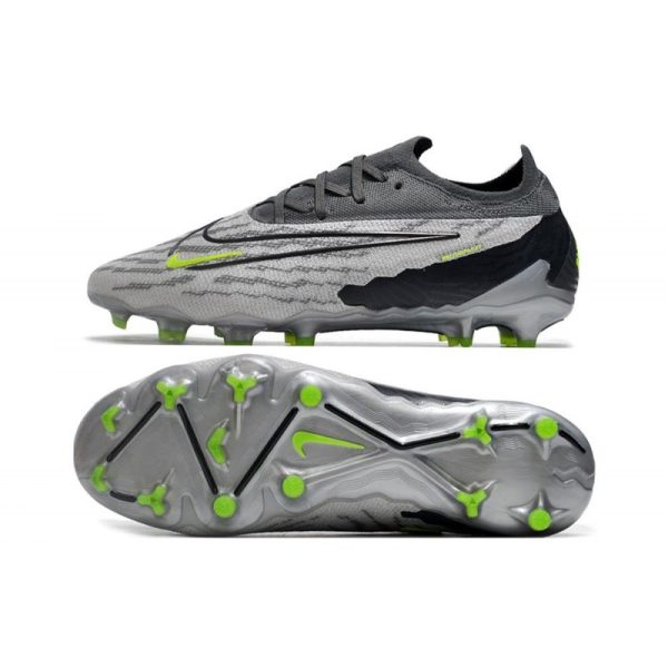 Nike Phantom GX Elite FG Bota de Futbol Gris Negro