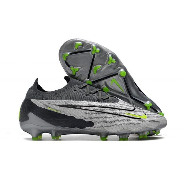 Botas de Fútbol Nike Phantom GX Elite FG Gris Negro