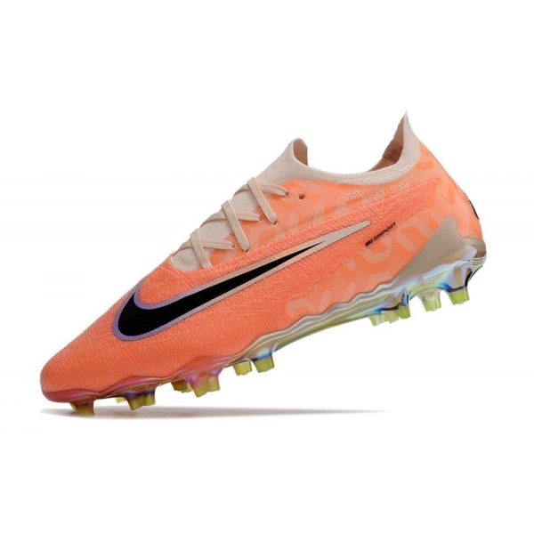 Nike Phantom GX Elite FG Bota de Futbol Guava Hielo Negro Total Naranja