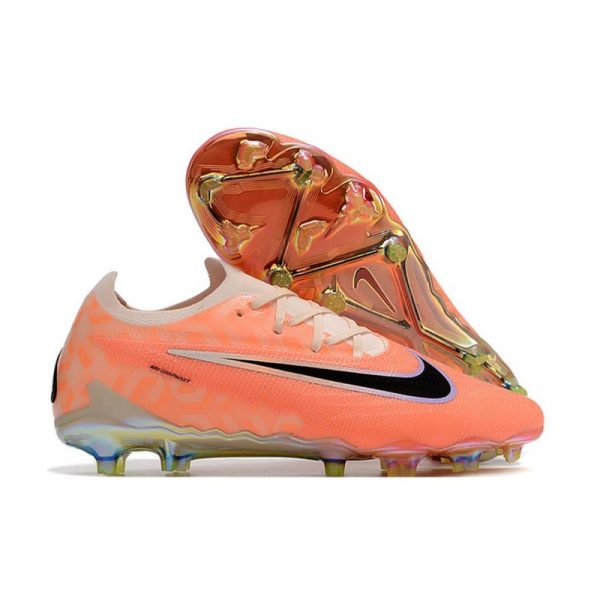 Botas de Fútbol Nike Phantom GX Elite FG Guava Hielo Negro Total Naranja