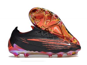 Botas de Fútbol Nike Phantom GX Elite FG Negro Carmesí Blanco