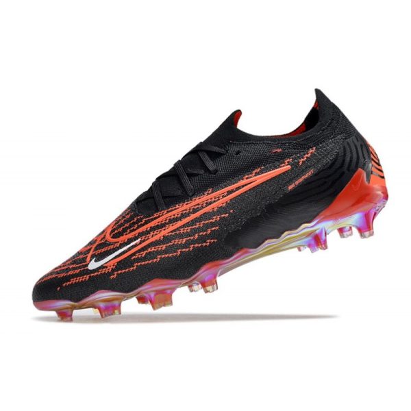 Nike Phantom GX Elite FG Bota de Futbol Negro Carmesí Blanco