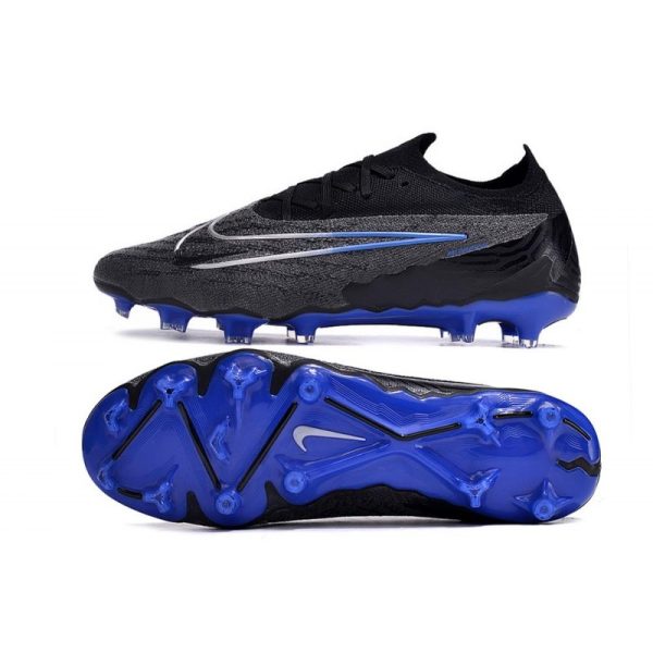 Nike Phantom GX Elite FG Bota de Futbol Negro Cromo Hyper Royal