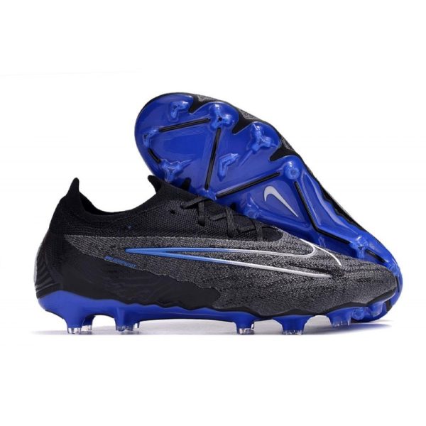 Botas de Fútbol Nike Phantom GX Elite FG Negro Cromo Hyper Royal