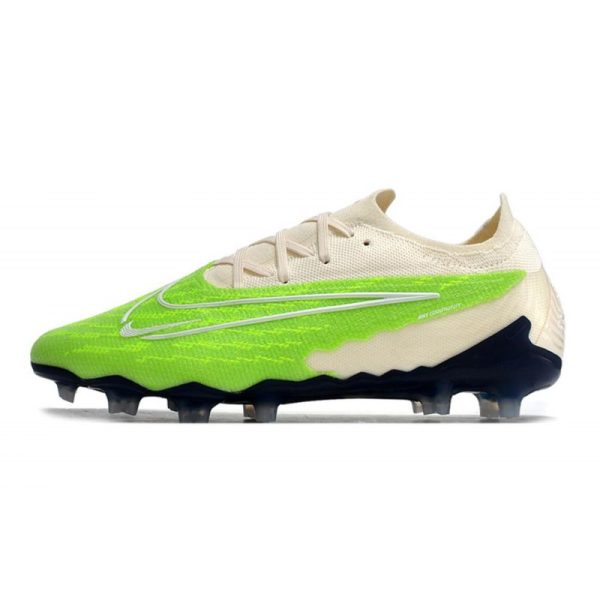 Nike Phantom GX Elite FG Bota de Futbol Verde Blanco