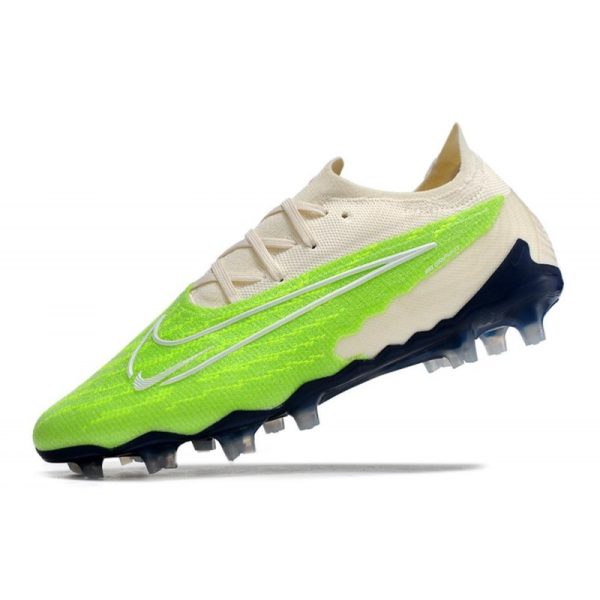 Nike Phantom GX Elite FG Bota de Futbol Verde Blanco