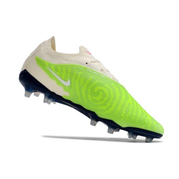 Nike Phantom GX Elite FG Bota de Futbol Verde Blanco