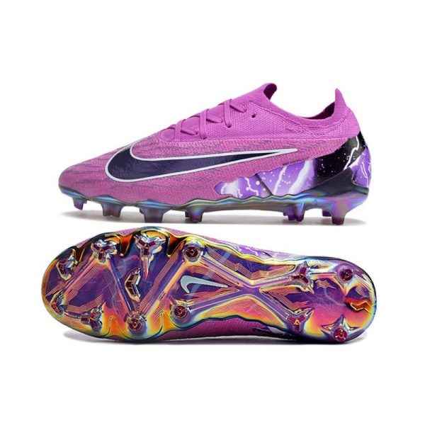 Nike Phantom GX Elite FG Bota de Futbol Violeta Negro