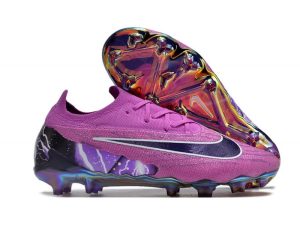 Botas de Fútbol Nike Phantom GX Elite FG Violeta Negro