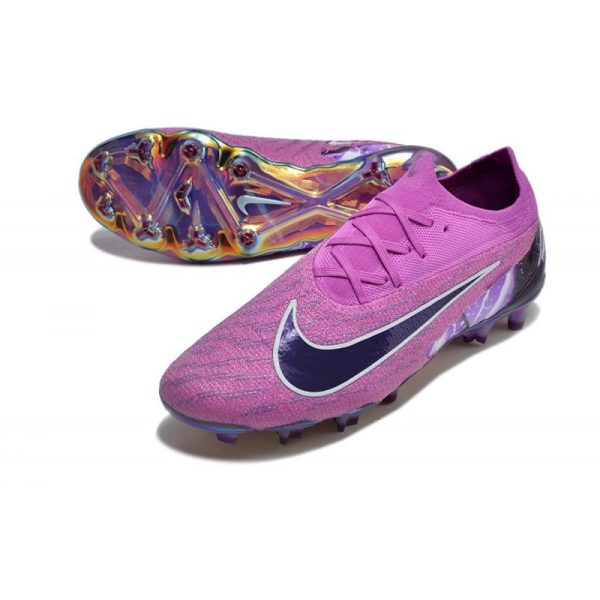 Nike Phantom GX Elite FG Bota de Futbol Violeta Negro