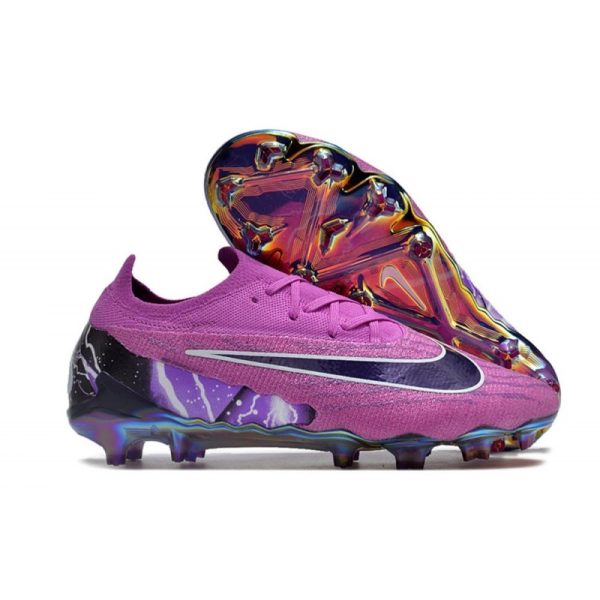 Botas de Fútbol Nike Phantom GX Elite FG Violeta Negro